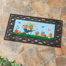 Floral Wheelbarrow Delight Sassafras Switch Mat