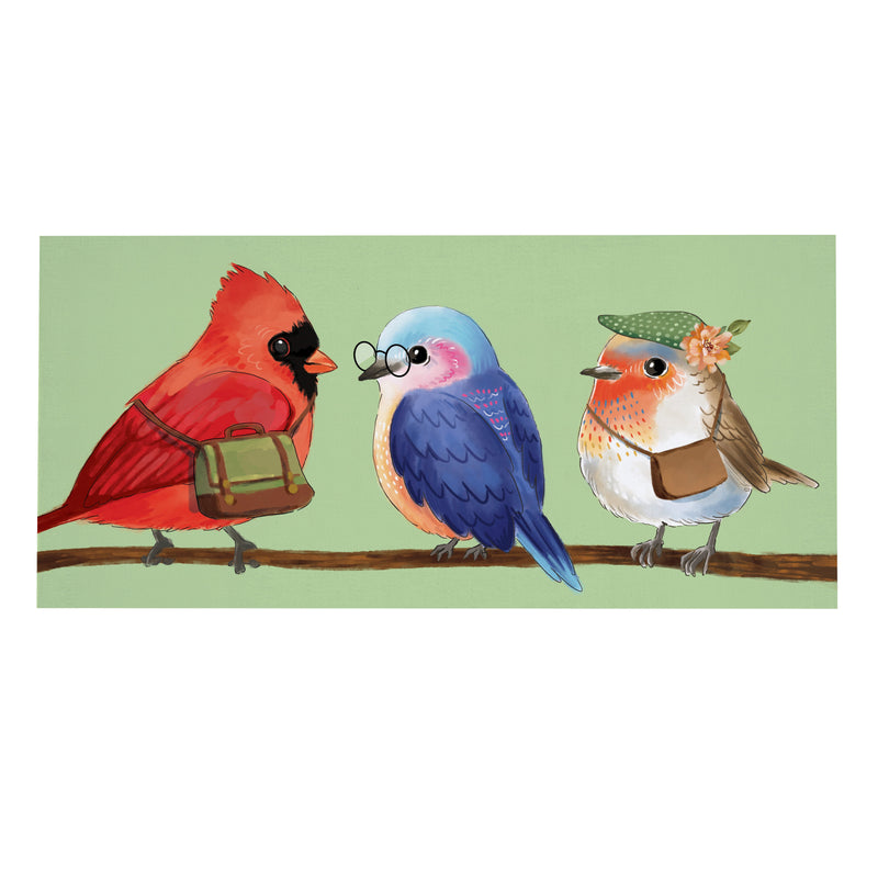 Cute Bird Nerd Sassafras Switch Mat