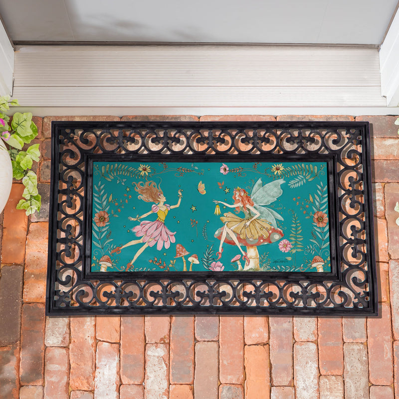Garden Of Wonder Teal Sassafras Switch Mat