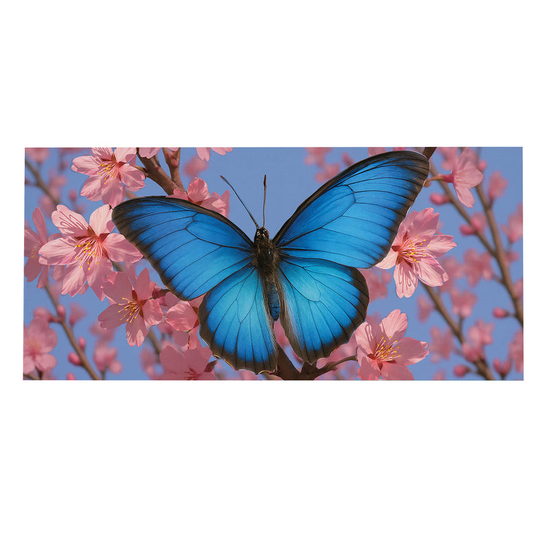 Butterfly and Cherry Blossom Delight Sassafras Switch Mat