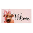 Blossom The Bowtiful Highland Cow Sassafras Switch Mat