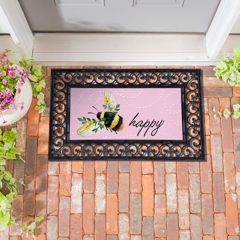Bee Happy Pink Sassafras Switch Mat