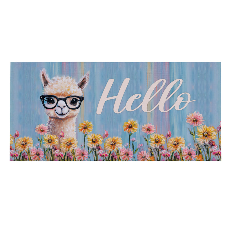 Floral Llama Sassafras Switch Mat