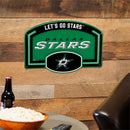 Dallas Stars USA Embossed Steel Wall Sign, 11" x 17"