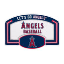 Los Angeles Angels USA Embossed Steel Wall Sign, 11" x 17"