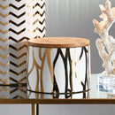 NAPA Home & Garden, LUCIA LIDDED JAR 6",SN206