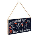 Chicago Bears Halloween Wood Wall Sign, 6x11