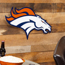 Denver Broncos Layered Metal Wall Art