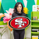 San Francisco 49ers Layered Metal Wall Art