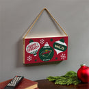 Minnesota Wild Holiday Wood Wall Sign, 6x11
