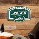 New York Jets USA Embossed Steel Wall Sign, 11" x 17"