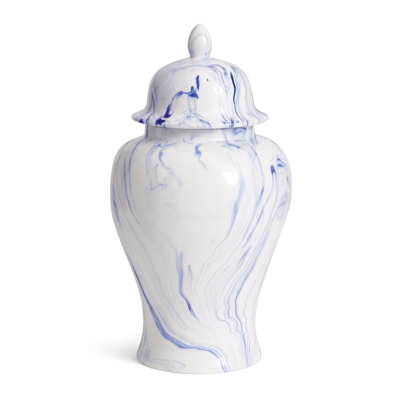 Napa Home Garden, BB MARBLEIZED GINGER JAR SMALL,sn416