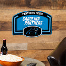 Carolina Panthers USA Embossed Steel Wall Sign, 11" x 17"
