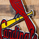 St Louis Cardinals Layered Metal Wall Art