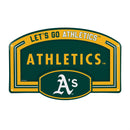 Athletics USA Embossed Steel Wall Sign, 11" x 17"