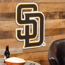 San Diego Padres Layered Metal Wall Art