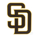 San Diego Padres Layered Metal Wall Art