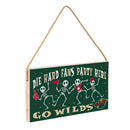 Minnesota Wild Halloween Wood Wall Sign, 6x11