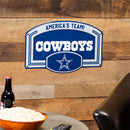 Dallas Cowboys USA Embossed Steel Wall Sign, 11" x 17"