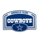Dallas Cowboys USA Embossed Steel Wall Sign, 11" x 17"