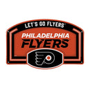 Philadelphia Flyers USA Embossed Steel Wall Sign, 11" x 17"