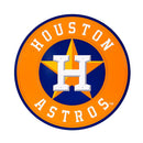 Houston Astros Layered Metal Wall Art