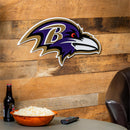 Baltimore Ravens Layered Metal Wall Art
