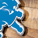 Detroit Lions Layered Metal Wall Art