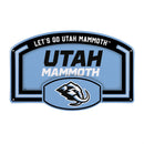 Utah Mammoth USA Embossed Steel Wall Sign, 11" x 17"