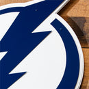 Tampa Bay Lightning Layered Metal Wall Art