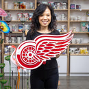 Detroit Red Wings Layered Metal Wall Art