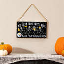 Pittsburgh Steelers Halloween Wood Wall Sign, 6x11