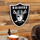 LAS VEGAS RAIDERS Layered Metal Wall Art