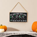 Dallas Stars Halloween Wood Wall Sign, 6x11