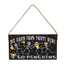 Pittsburgh Penguins Halloween Wood Wall Sign, 6x11