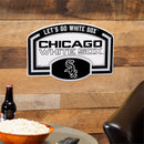 Chicago White Sox USA Embossed Steel Wall Sign, 11" x 17"