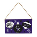 Colorado Rockies Holiday Wood Wall Sign, 6x11