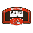 Cleveland Browns USA Embossed Steel Wall Sign, 11" x 17"
