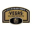 Vegas Golden Knights USA Embossed Steel Wall Sign, 11" x 17"