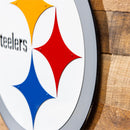 Pittsburgh Steelers Layered Metal Wall Art