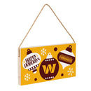 Washington Commanders Holiday Wood Wall Sign, 6x11