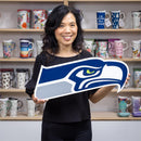 Seattle Seahawks Layered Metal Wall Art