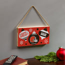 Cleveland Browns Holiday Wood Wall Sign, 6x11