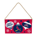 St Louis Cardinals Holiday Wood Wall Sign, 6x11