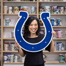 Indianapolis Colts Layered Metal Wall Art