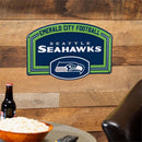 Seattle Seahawks USA Embossed Steel Wall Sign, 11" x 17"
