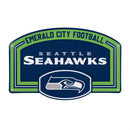 Seattle Seahawks USA Embossed Steel Wall Sign, 11" x 17"