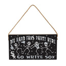 Chicago White Sox Halloween Wood Wall Sign, 6x11
