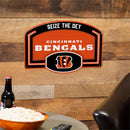 Cincinnati Bengals USA Embossed Steel Wall Sign, 11" x 17"