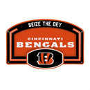 Cincinnati Bengals USA Embossed Steel Wall Sign, 11" x 17"